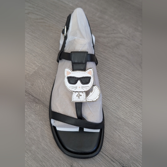 Karl Lagerfeld Shoes - Karl Lagerfeld Black Cat Sandal for Pets